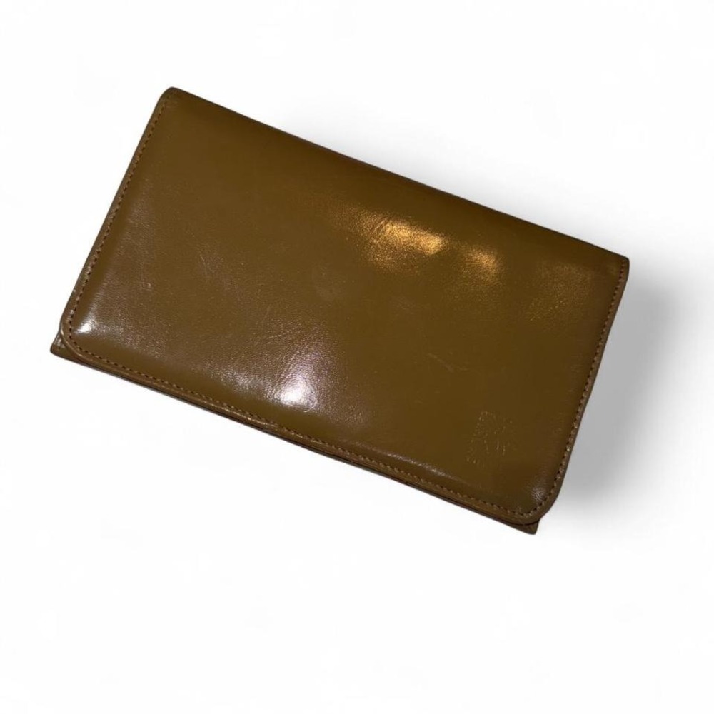 VINTAGE ANNE KLEIN TAN KIDSKIN LADIES WALLET